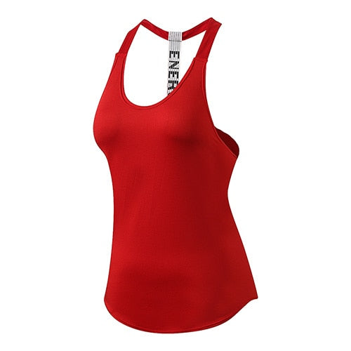 FlexiFemme Sleeveless Quick-Dry Gym Vest Women