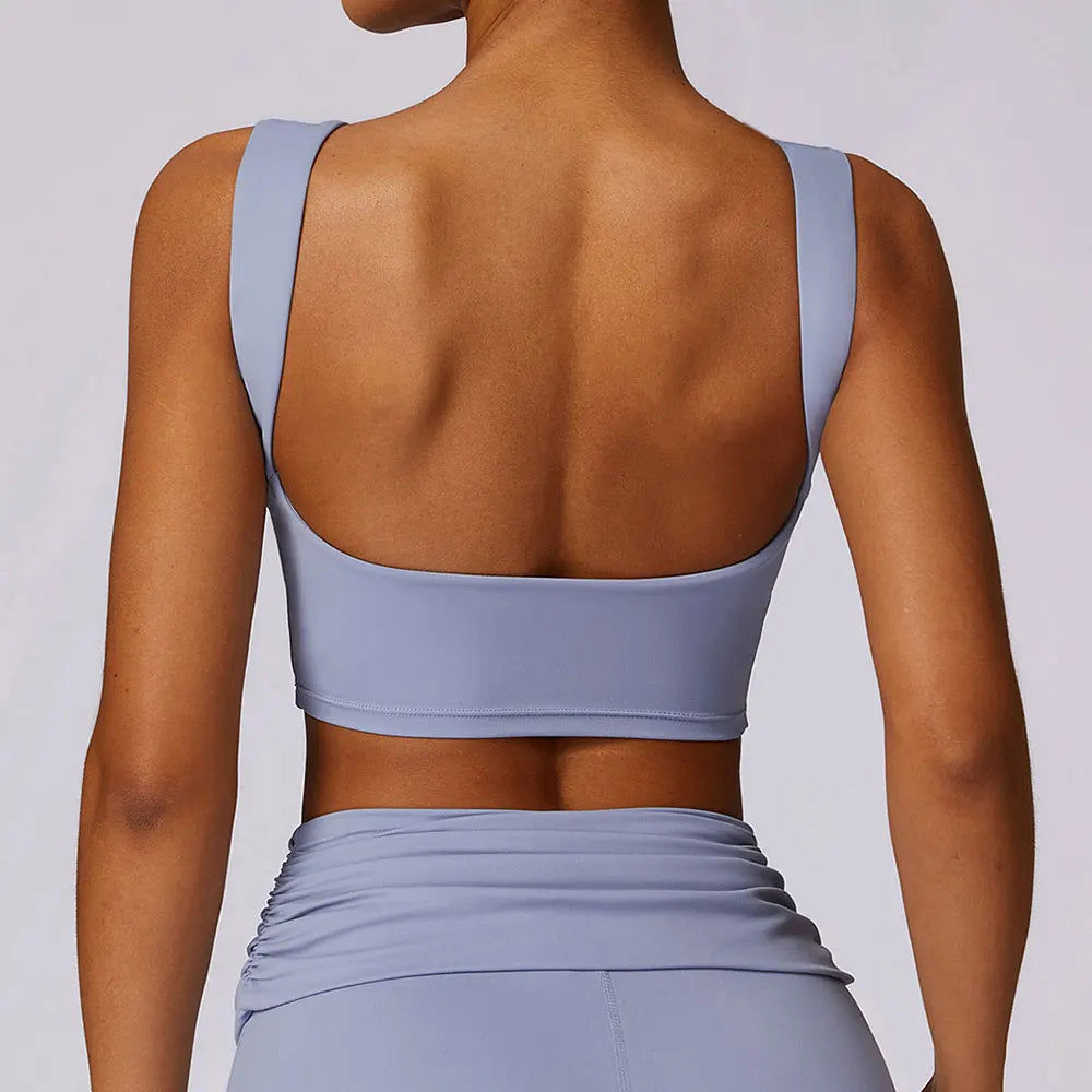 FlexiFemme Shockproof Quick-Dry Sports Bra Vest Women