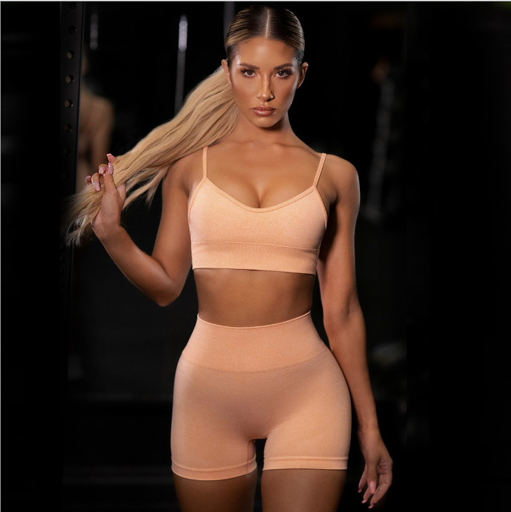 FlexiFemme Sling Sports Bra Yoga Set Women