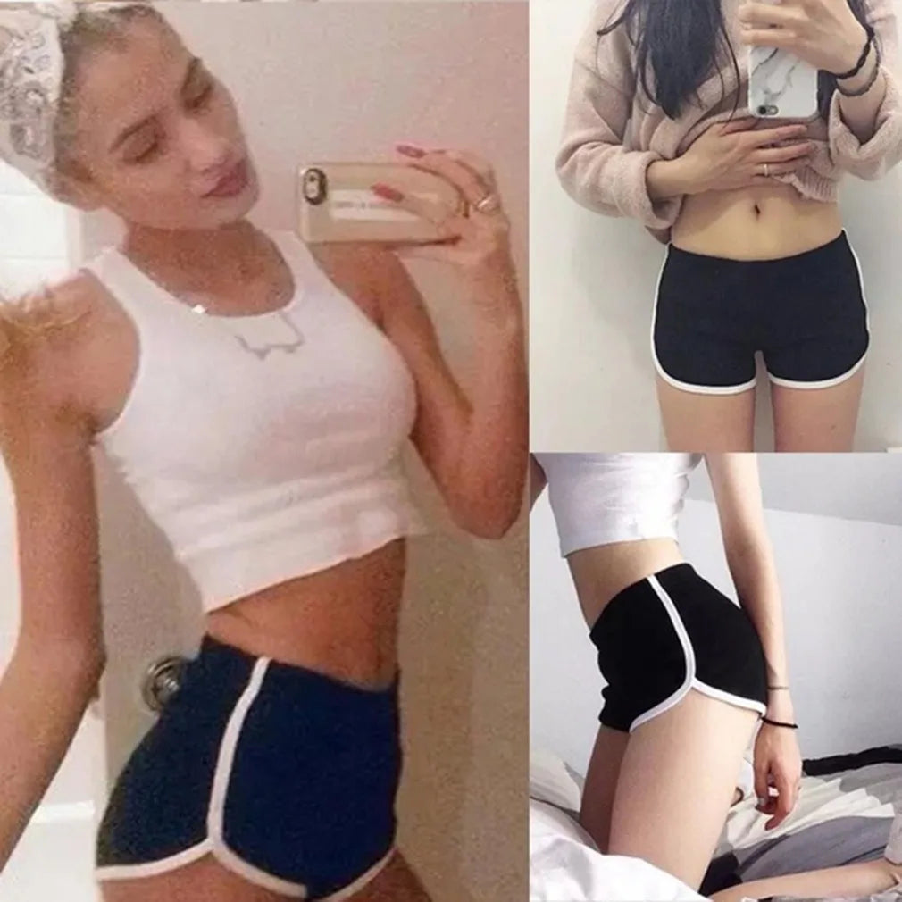 FlexiFemme Anti-Chafe Casual Fitness Shorts Women