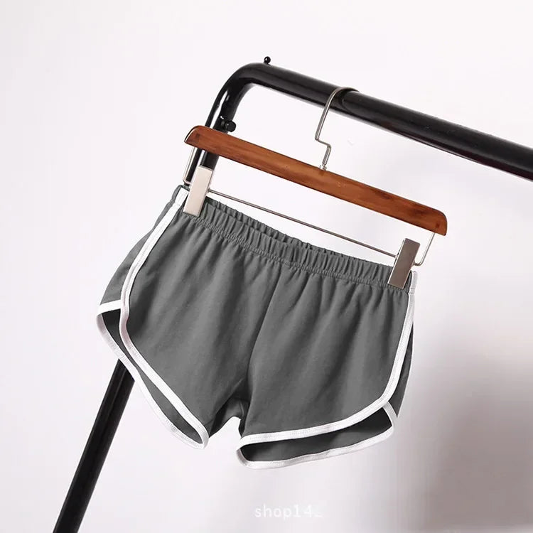 FlexiFemme Anti-Chafe Casual Fitness Shorts Women