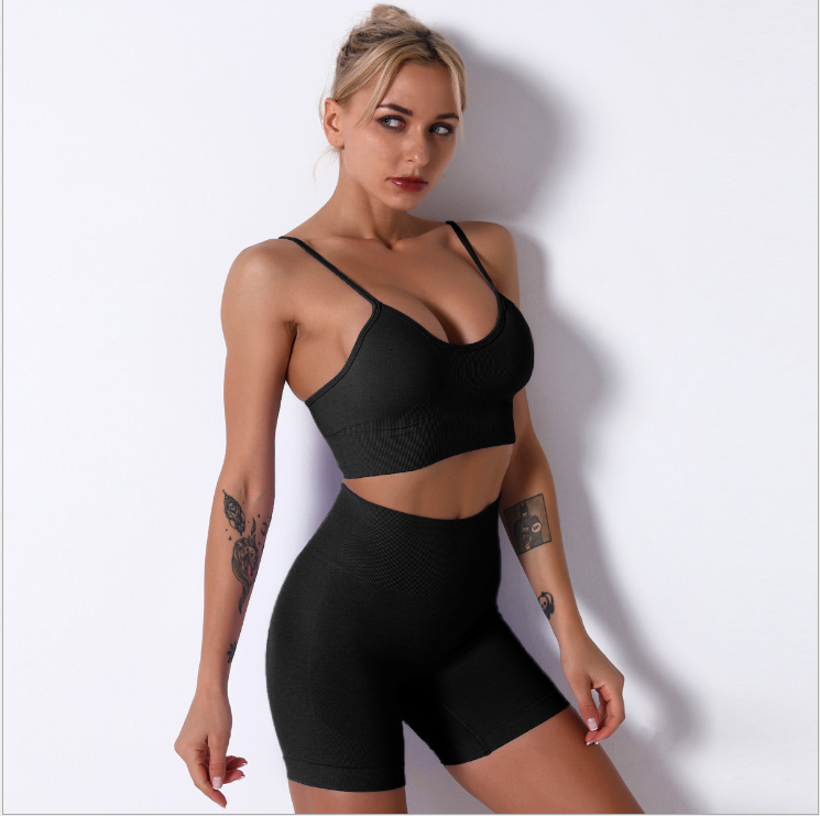 FlexiFemme Sling Sports Bra Yoga Set Women