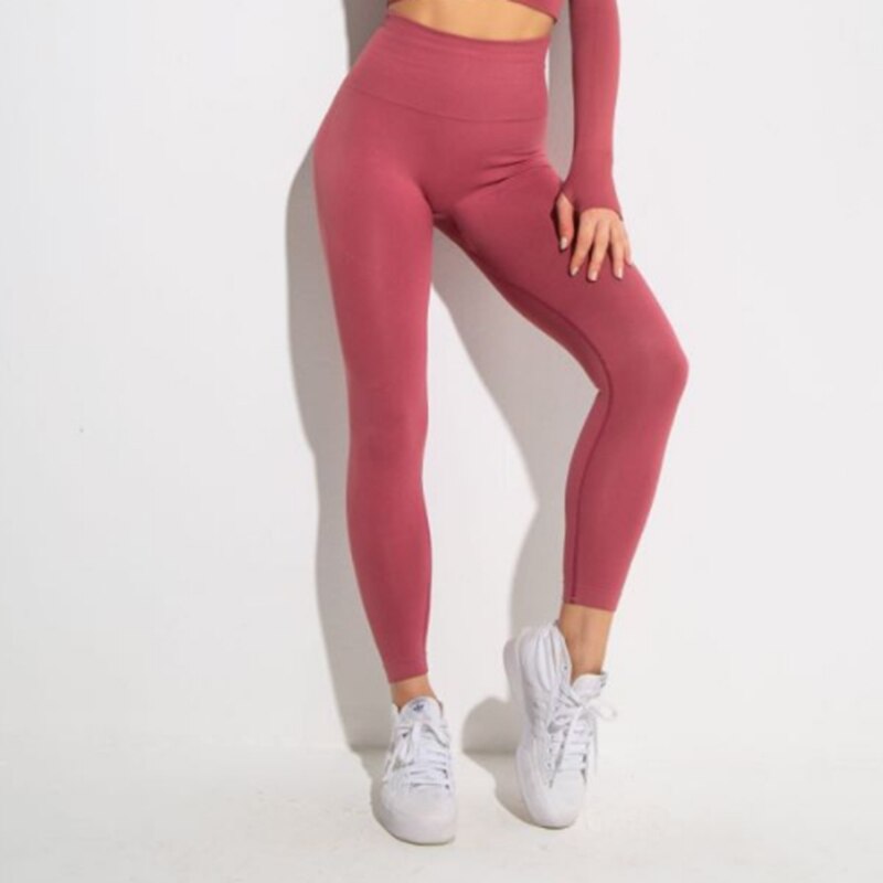 FlexiFemme Padded Strappy Sports Bra Leggings Set Women
