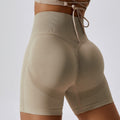 FlexiFemme High-Waist Scrunch Shorts Women Hip-Lift