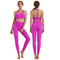 FlexiFemme Shock-Absorbing Sports Bra Leggings Set Women