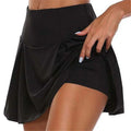 FlexiFemme Quick-Dry Fake Two-Piece Running Skirt Women