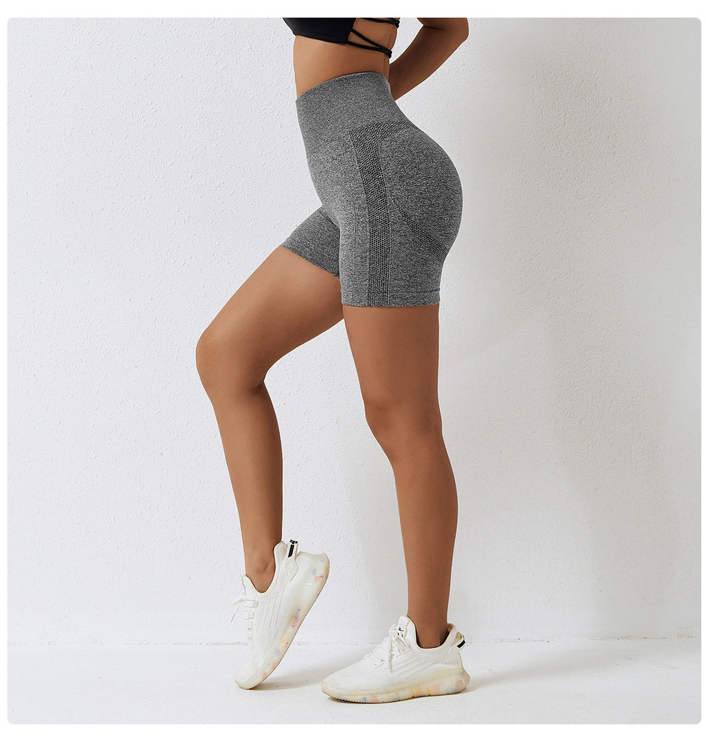 FlexiFemme High-Waist Scrunch Shorts Women Hip-Lift