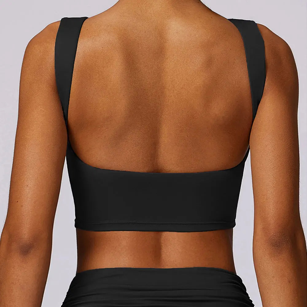 FlexiFemme Shockproof Quick-Dry Sports Bra Vest Women