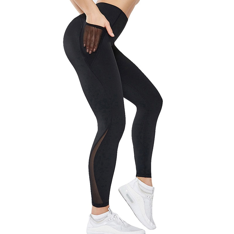 FlexiFemme Pocket Yoga Leggings Women Phone Pocket