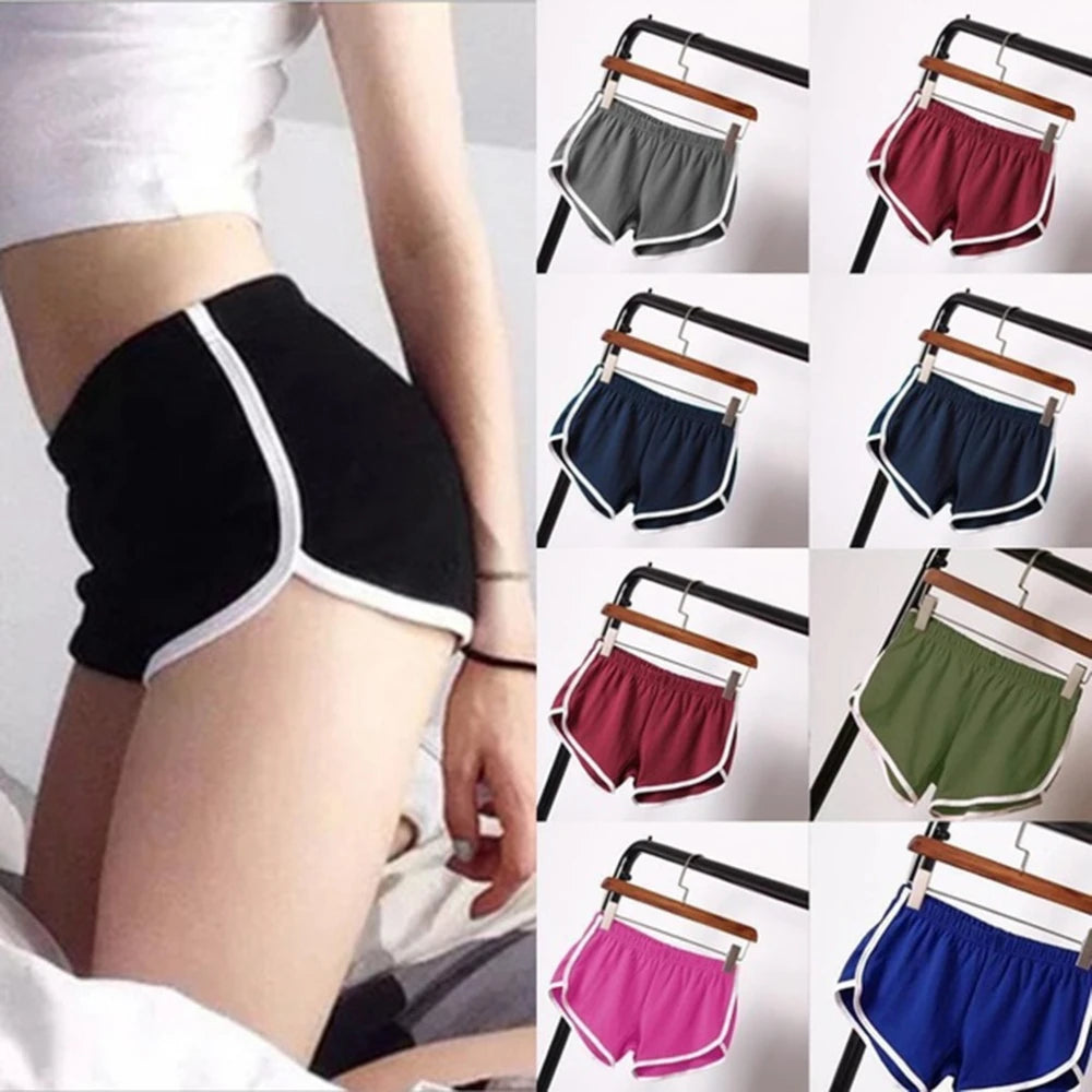 FlexiFemme Anti-Chafe Casual Fitness Shorts Women