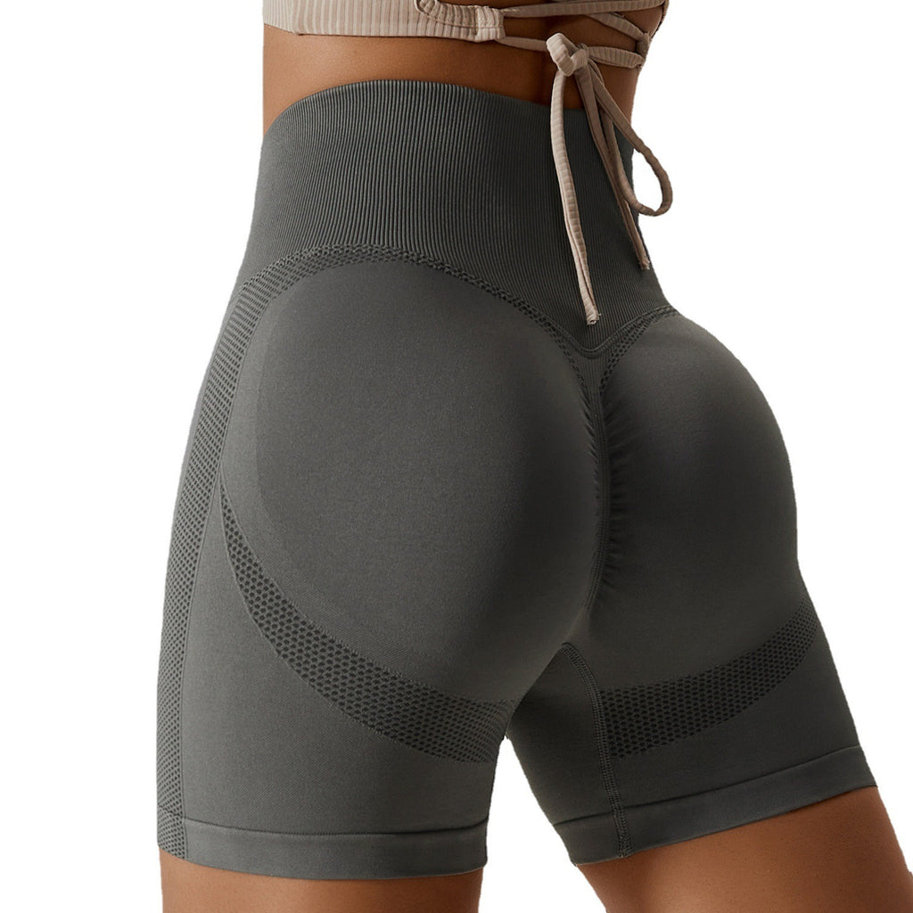 FlexiFemme High-Waist Scrunch Shorts Women Hip-Lift