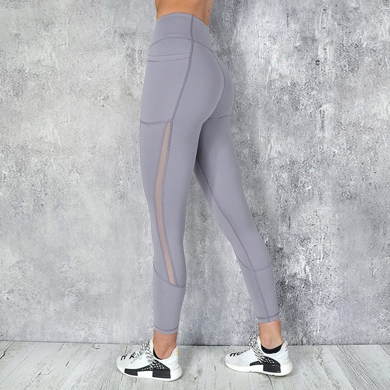 FlexiFemme Pocket Yoga Leggings Women Phone Pocket