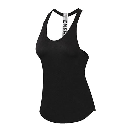 FlexiFemme Sleeveless Quick-Dry Gym Vest Women