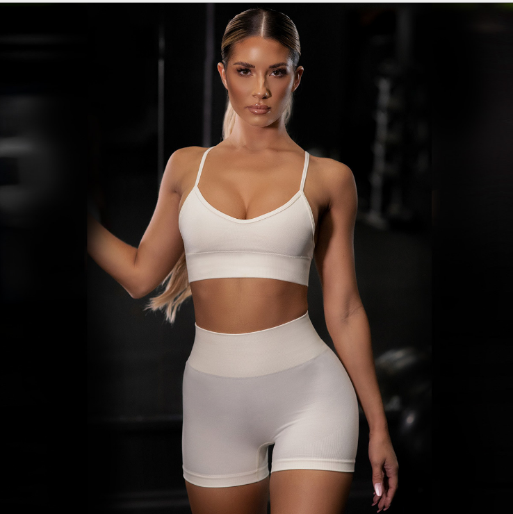 FlexiFemme Sling Sports Bra Yoga Set Women