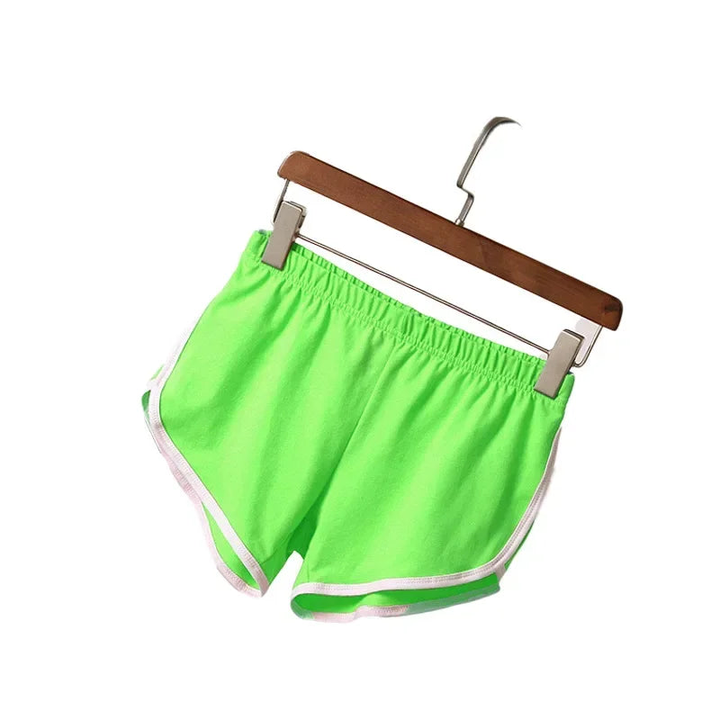 FlexiFemme Anti-Chafe Casual Fitness Shorts Women