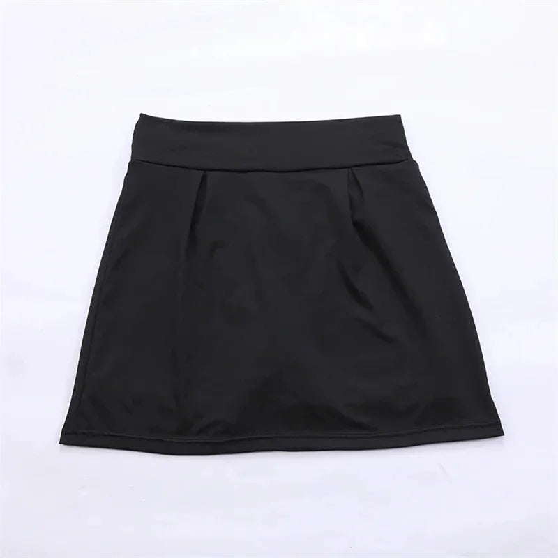 FlexiFemme Quick-Dry Fake Two-Piece Running Skirt Women