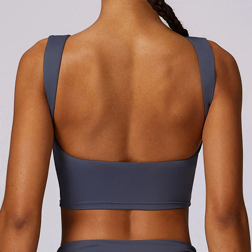 FlexiFemme Shockproof Quick-Dry Sports Bra Vest Women